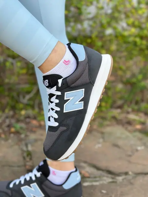 TÊNIS 1138829 NEW BALANCE PRETO/AZUL