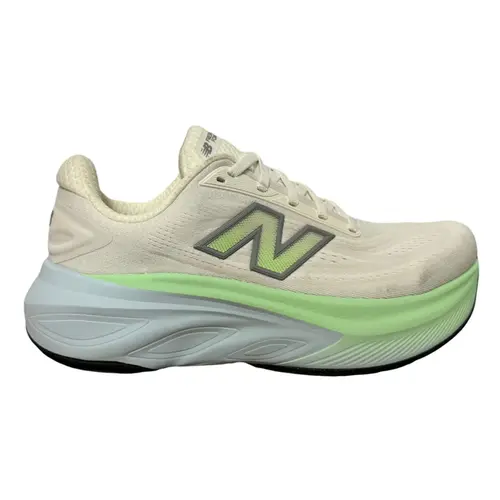 TÊNIS 1316858 NEW BALANCE MORE V6 BEGE CLARO/VERDE